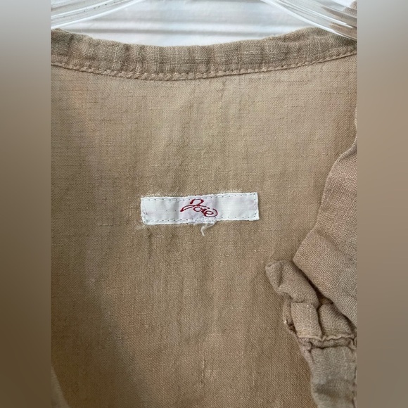 Joie 100% linen oversize tunic large - Picture 2 of 6
